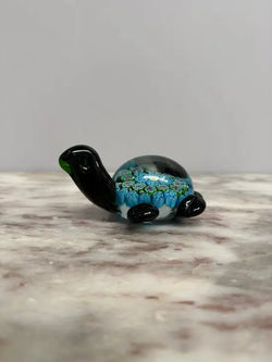 Vintage Tortoise Millefiori Glass Paperweight | Antique & Vintage | Moonee Ponds Antiques | Australia Wide Delivery
