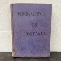 Whos Who in Football Supplement to "The Marvel" Newspaper 1921 | Antique & Vintage | Moonee Ponds Antiques | Australia Wide Delivery