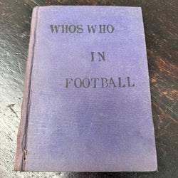 Whos Who in Football Supplement to "The Marvel" Newspaper 1921 | Antique & Vintage | Moonee Ponds Antiques | Australia Wide Delivery