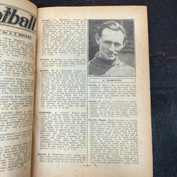 Whos Who in Football Supplement to "The Marvel" Newspaper 1921 | Antique & Vintage | Moonee Ponds Antiques | Australia Wide Delivery