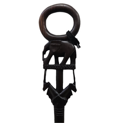 Vintage African Carved Walking Stick | Antique & Vintage | Moonee Ponds Antiques | Australia Wide Delivery