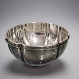 Impressive Heavy Sterling Silver Bowl 235g.