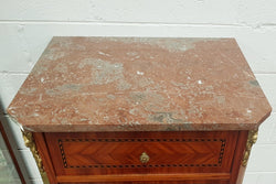 Stunning French Kingwood & Rosewood Inlaid Semainier | Antique & Vintage | Moonee Ponds Antiques | Australia Wide Delivery