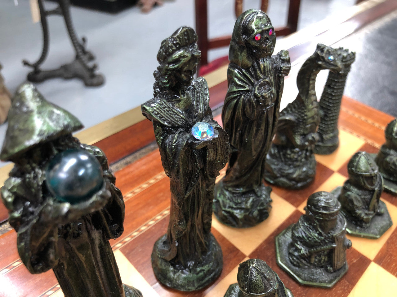 Fabulous Chess Set Hand Crafted By Crisan Craftware From New Zealand | Antique & Vintage | Moonee Ponds Antiques | Australia Wide Delivery