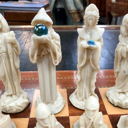 Fabulous Chess Set Hand Crafted By Crisan Craftware From New Zealand