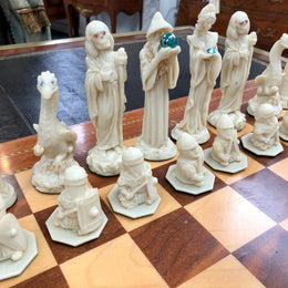 Fabulous Chess Set Hand Crafted By Crisan Craftware From New Zealand