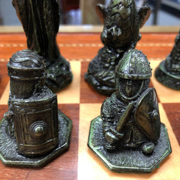 Fabulous Chess Set Hand Crafted By Crisan Craftware From New Zealand