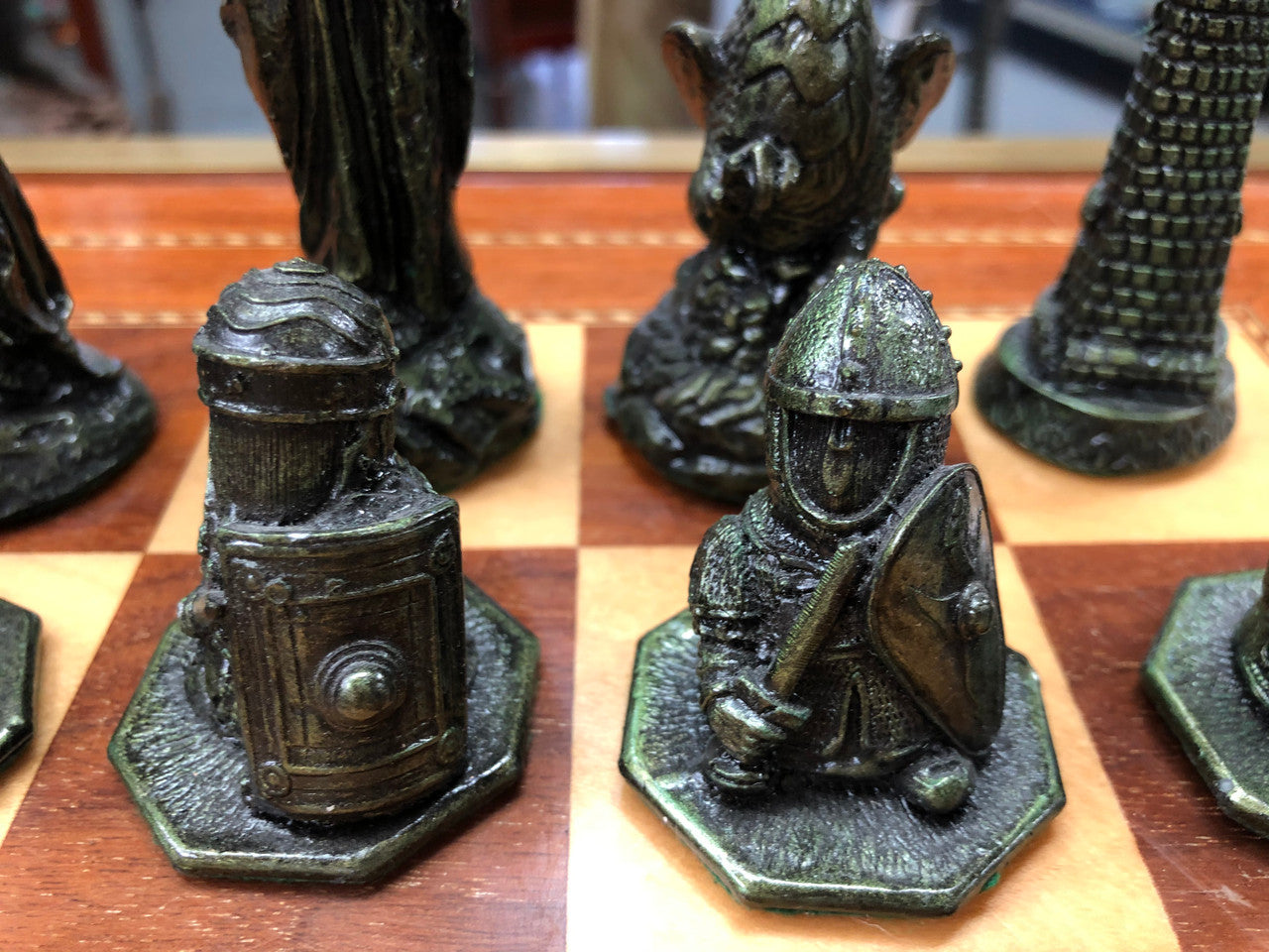 Fabulous Chess Set Hand Crafted By Crisan Craftware From New Zealand | Antique & Vintage | Moonee Ponds Antiques | Australia Wide Delivery