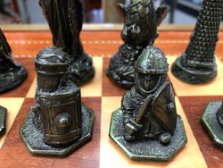 Fabulous Chess Set Hand Crafted By Crisan Craftware From New Zealand | Antique & Vintage | Moonee Ponds Antiques | Australia Wide Delivery