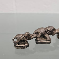 Silvered Bronze Elephant Herd | Antique & Vintage | Moonee Ponds Antiques | Australia Wide Delivery