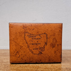 Vintage Leather Enbossed Box | Antique & Vintage | Moonee Ponds Antiques | Australia Wide Delivery
