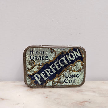 Dudgeon & Arnell (Melbourne, Australia) "Perfection" Long Cut Tobacco Tin 2ozs | Antique & Vintage | Moonee Ponds Antiques | Australia Wide Delivery