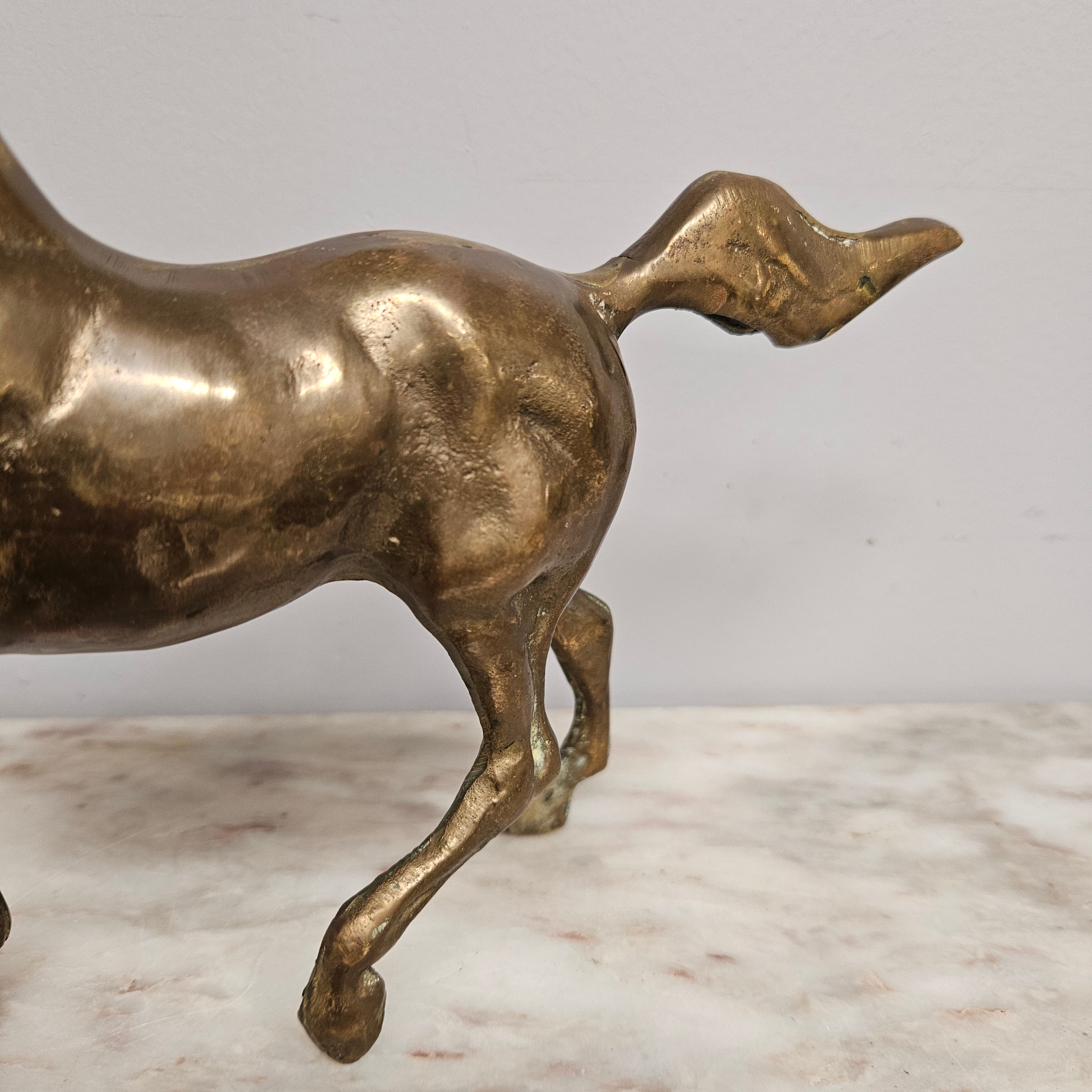 Vintage Bronze Prancing Horse | Antique & Vintage | Moonee Ponds Antiques | Australia Wide Delivery