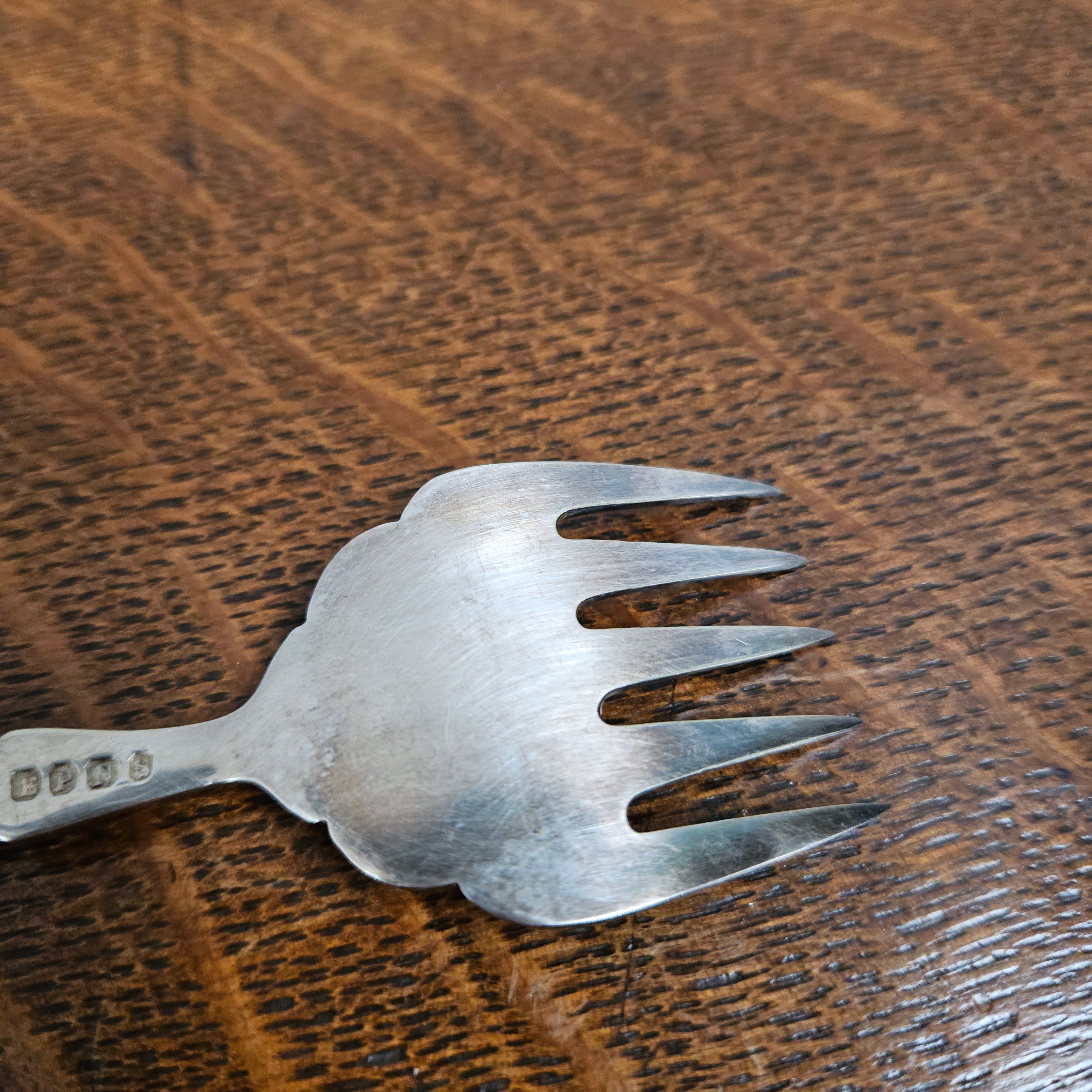 Antique Mother of Pearl & EPNS Silver Fish Fork | Antique & Vintage | Moonee Ponds Antiques | Australia Wide Delivery