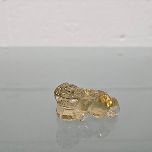 Feng Shui Pixiu Crystal Amulet