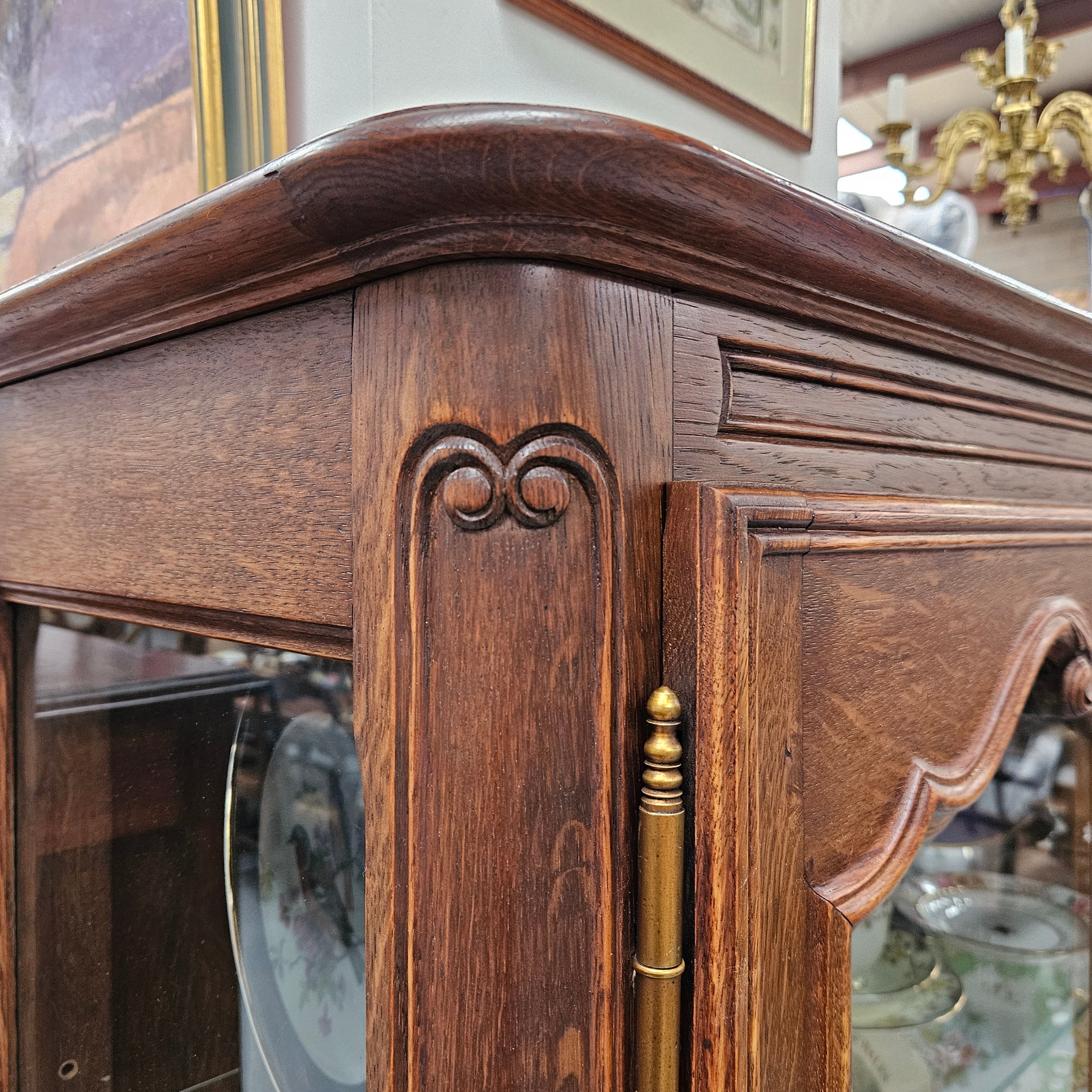 Louis XV Style French Two Door Display Cabinet | Antique & Vintage | Moonee Ponds Antiques | Australia Wide Delivery
