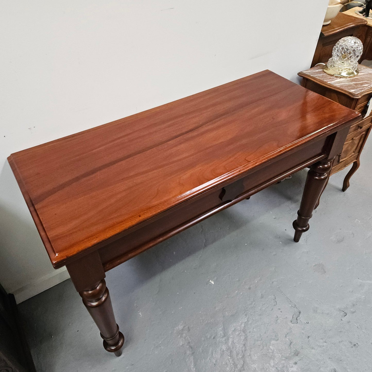 Victorian Console Table With Drawer
