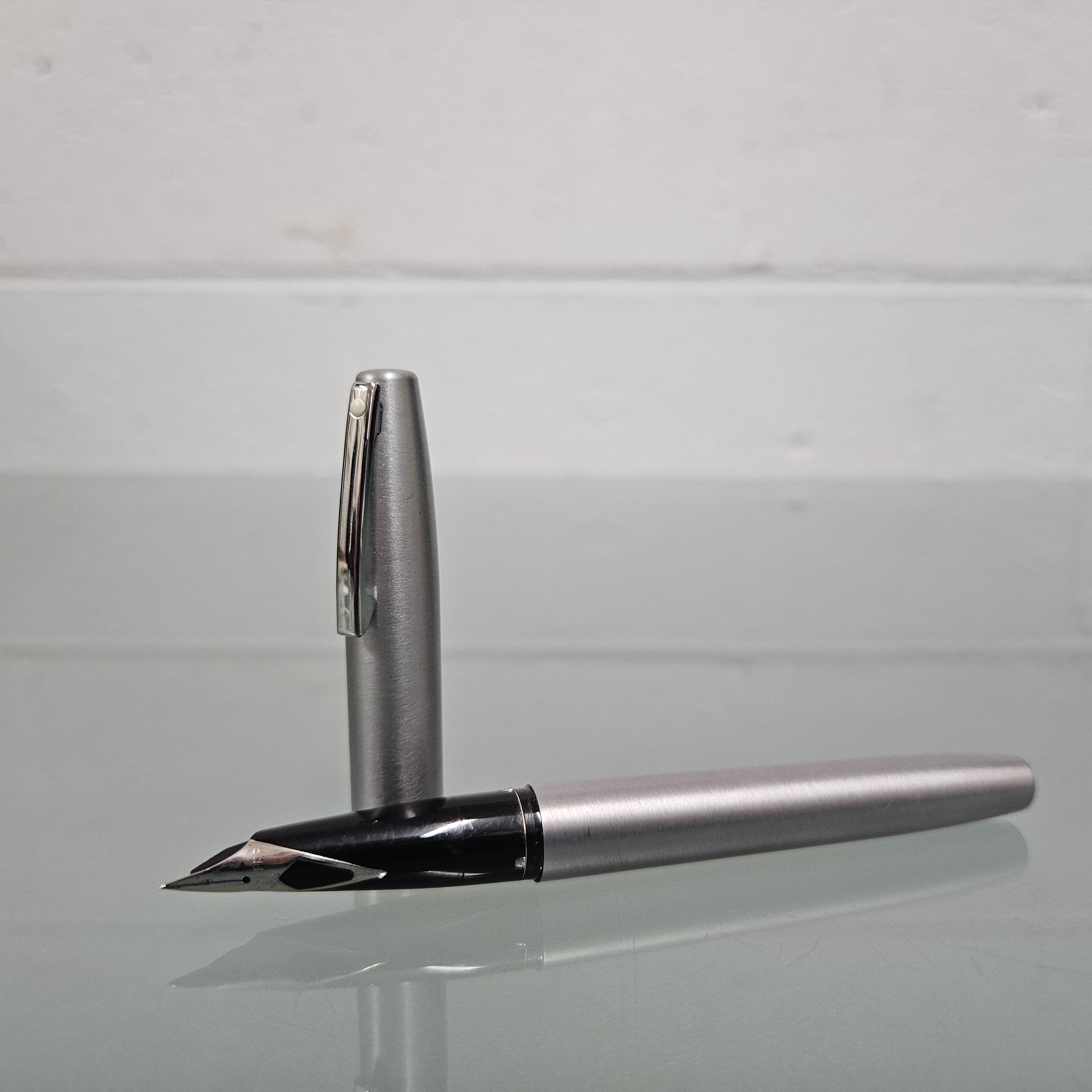 Vintage Shaeffer Imperial Full Steel Fountain Pen