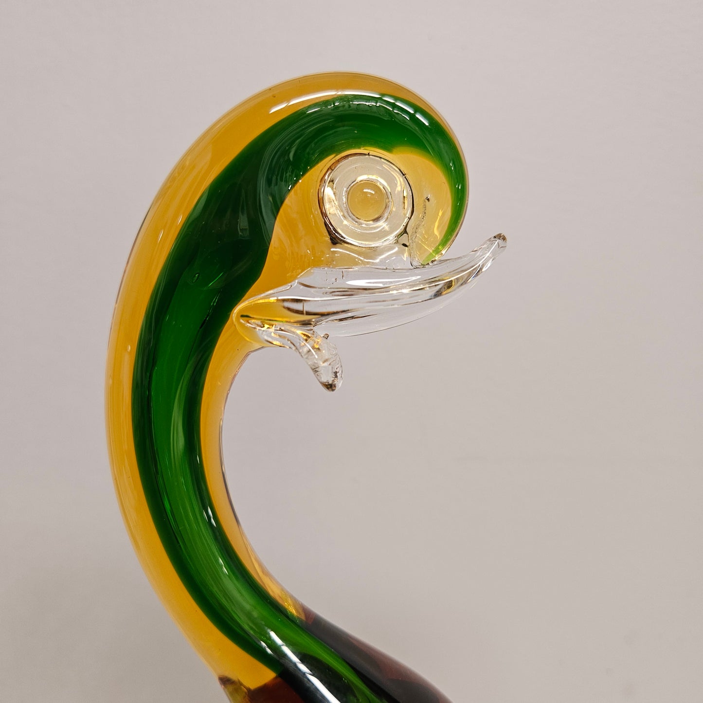 Vintage Murano Glass Duck Ashtray