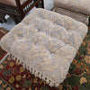 Vintage Square Storage Upholstered Ottoman | Antique & Vintage | Moonee Ponds Antiques | Australia Wide Delivery