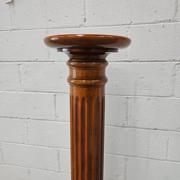 Rustic Blackwood Gun Barrel Pedestal