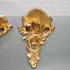 Pair Of Gilt & Wood Carved Wall Shelf Brackets | Antique & Vintage | Moonee Ponds Antiques | Australia Wide Delivery