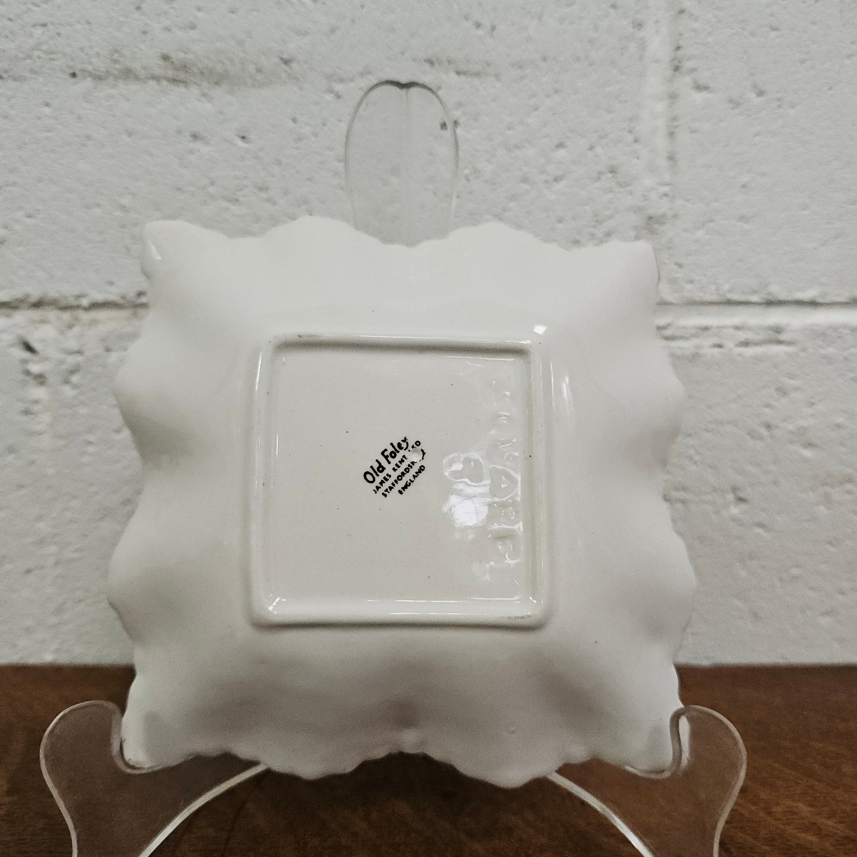Staffordshire 'Old Foley' Small Dish | Antique & Vintage | Moonee Ponds Antiques | Australia Wide Delivery