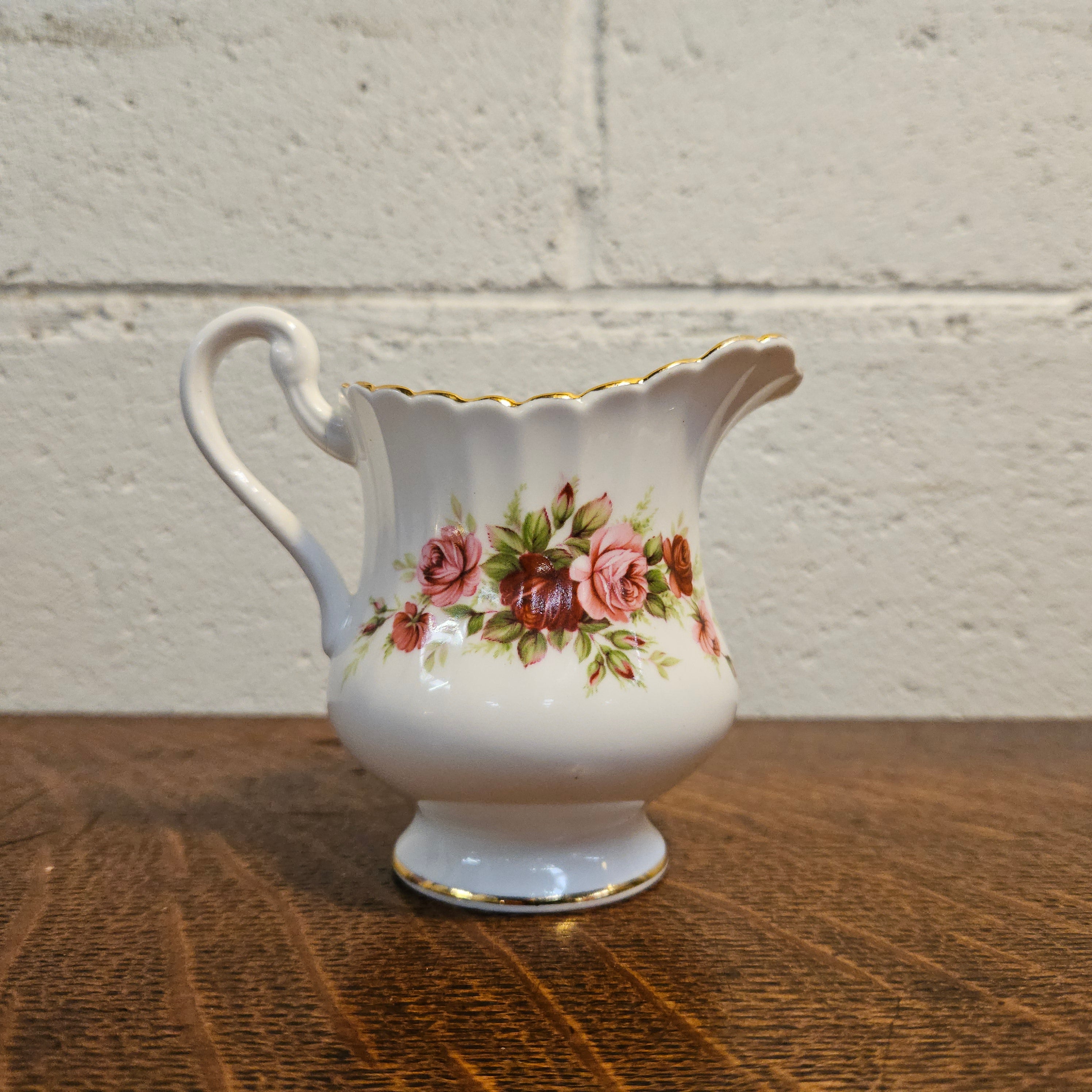 Royal Standard 'English Rose' Fine Bone China Jug | Antique & Vintage | Moonee Ponds Antiques | Australia Wide Delivery