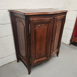 Elegant Louis XV Style French Oak Two Door Side Cupboard | Antique & Vintage | Moonee Ponds Antiques | Australia Wide Delivery