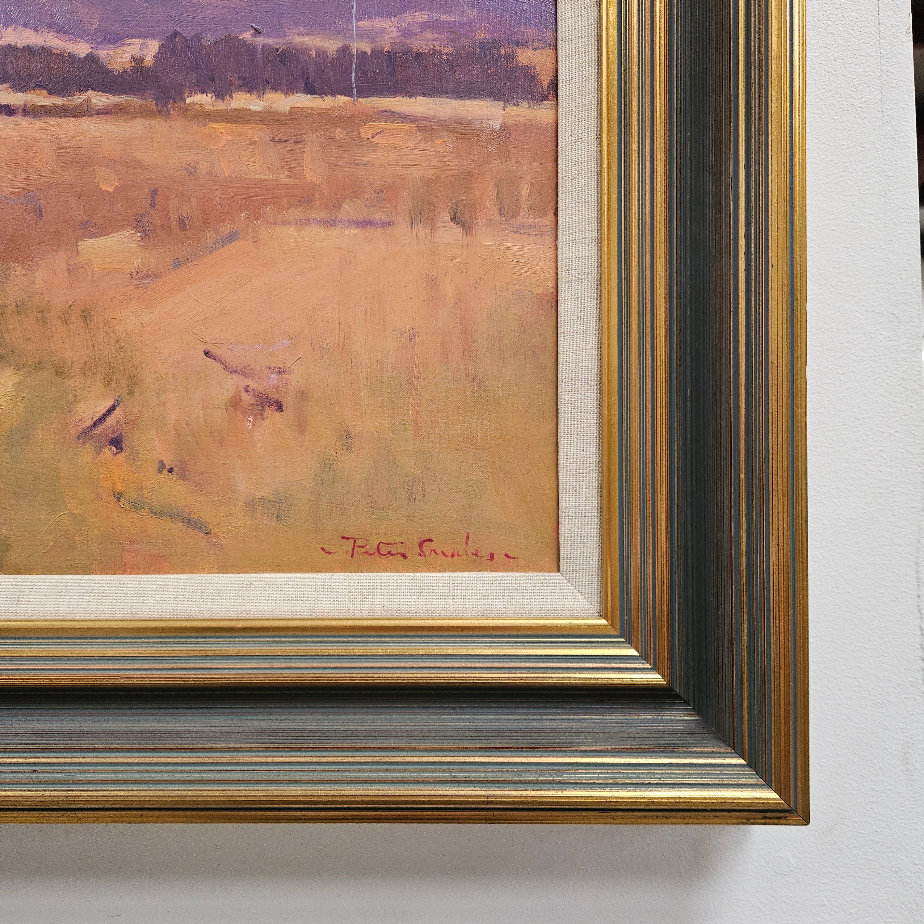 Framed Australian Oil on Canvas Painting Signed by Peter Smales | Antique & Vintage | Moonee Ponds Antiques | Australia Wide Delivery