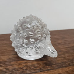 Pukeberg Sweden Glass Hedgehog | Antique & Vintage | Moonee Ponds Antiques | Australia Wide Delivery
