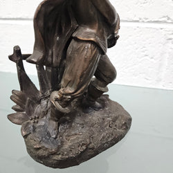 Antique Bronzed Spelter Musketeer Figure | Antique & Vintage | Moonee Ponds Antiques | Australia Wide Delivery