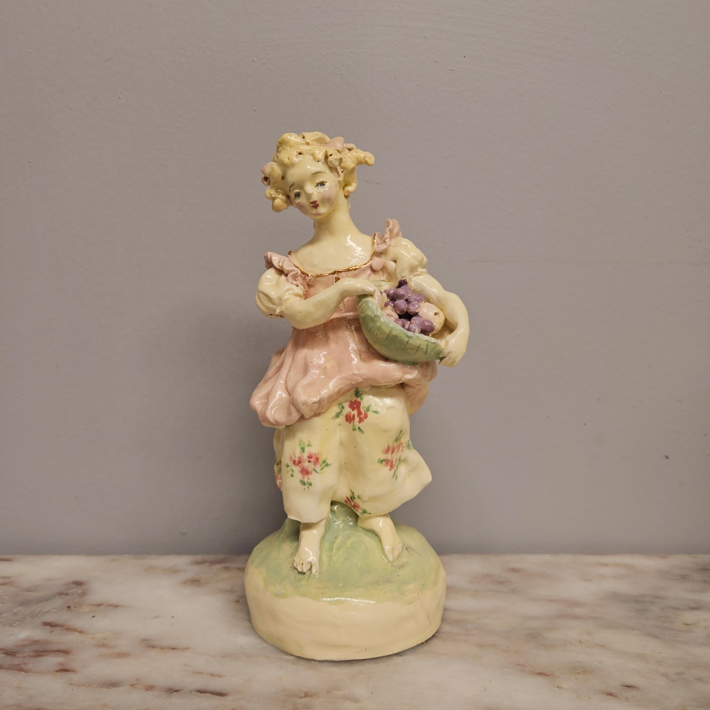 Vintage Hand Made Figure of Lady