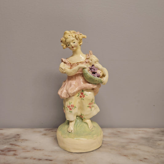 Vintage Hand Made Figure of Lady