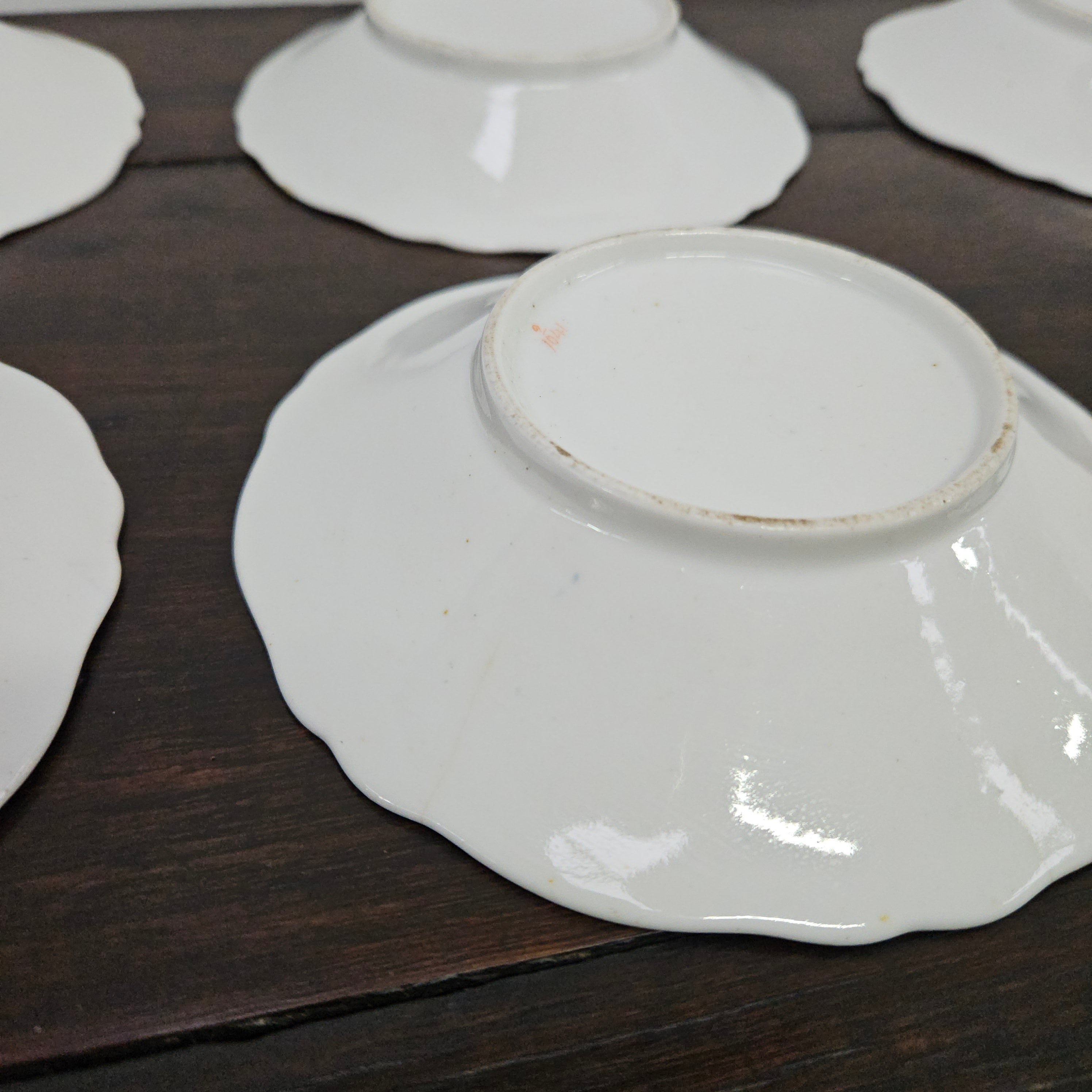 Ridgway Regency Period 6 Hand Painted & Gilded Cups & Saucers | Antique & Vintage | Moonee Ponds Antiques | Australia Wide Delivery
