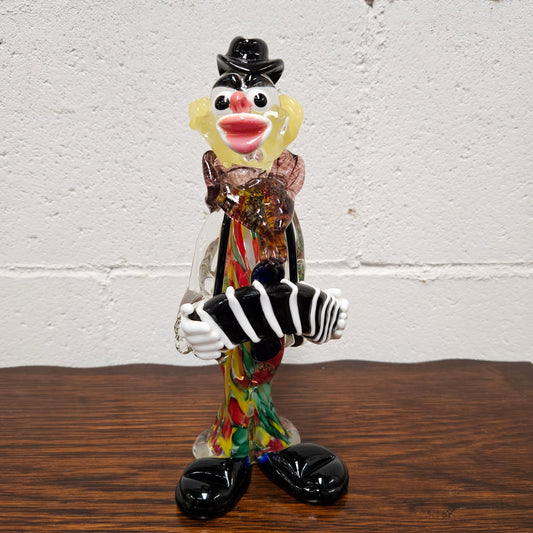 Mid Century Murano Glass Clown