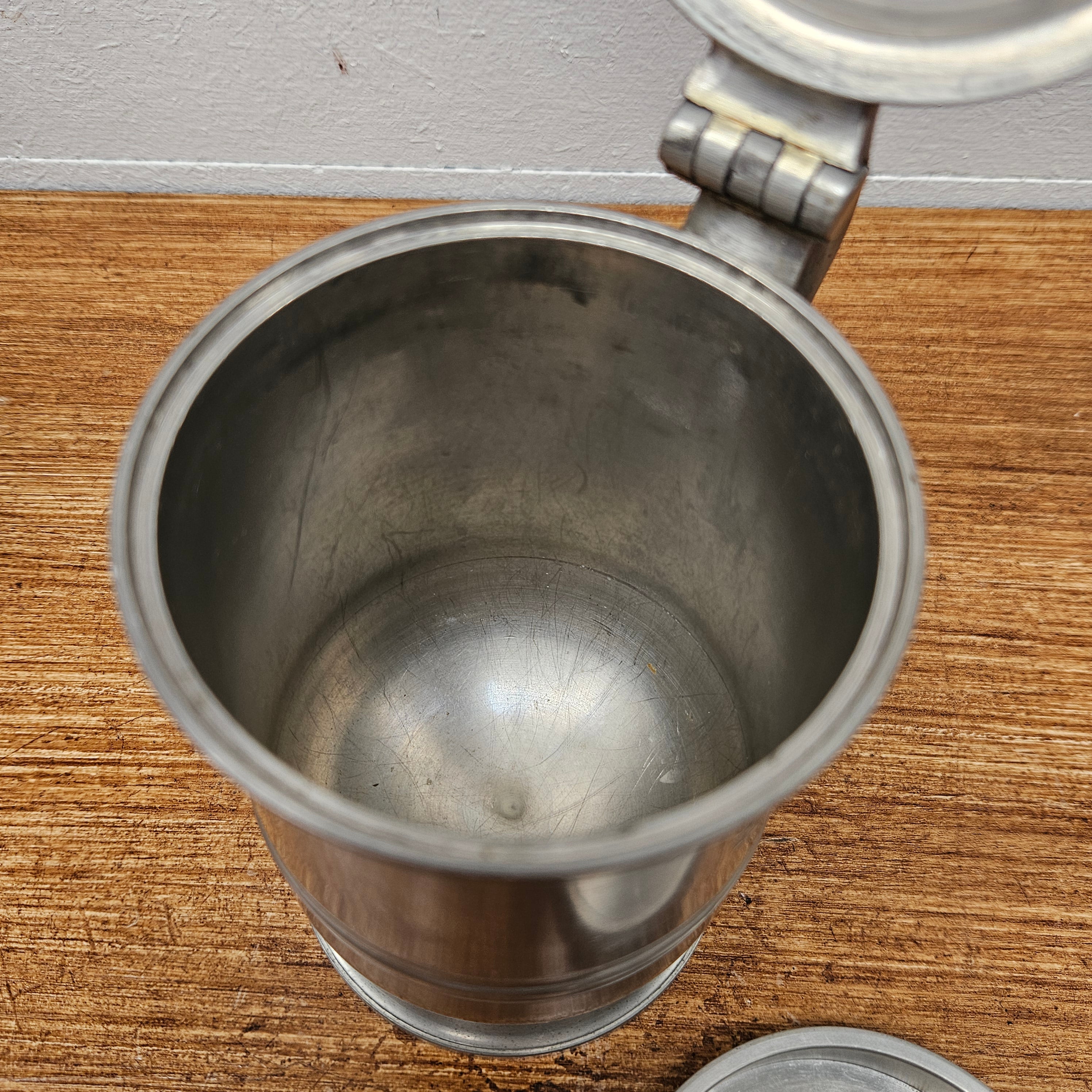 Rare Dunhill Tobacco Storage Pewter | Antique & Vintage | Moonee Ponds Antiques | Australia Wide Delivery