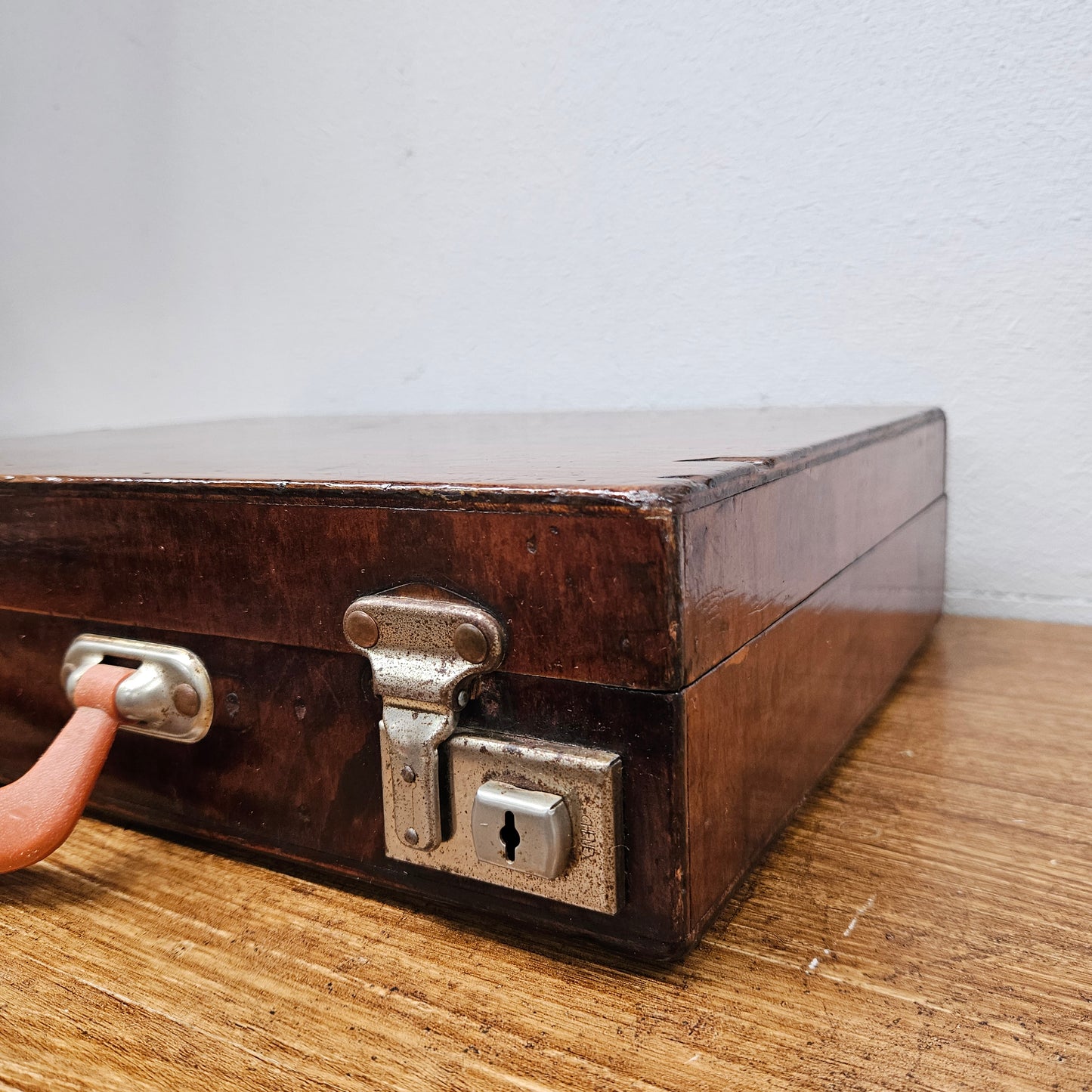 Vintage Wooden Suitcase