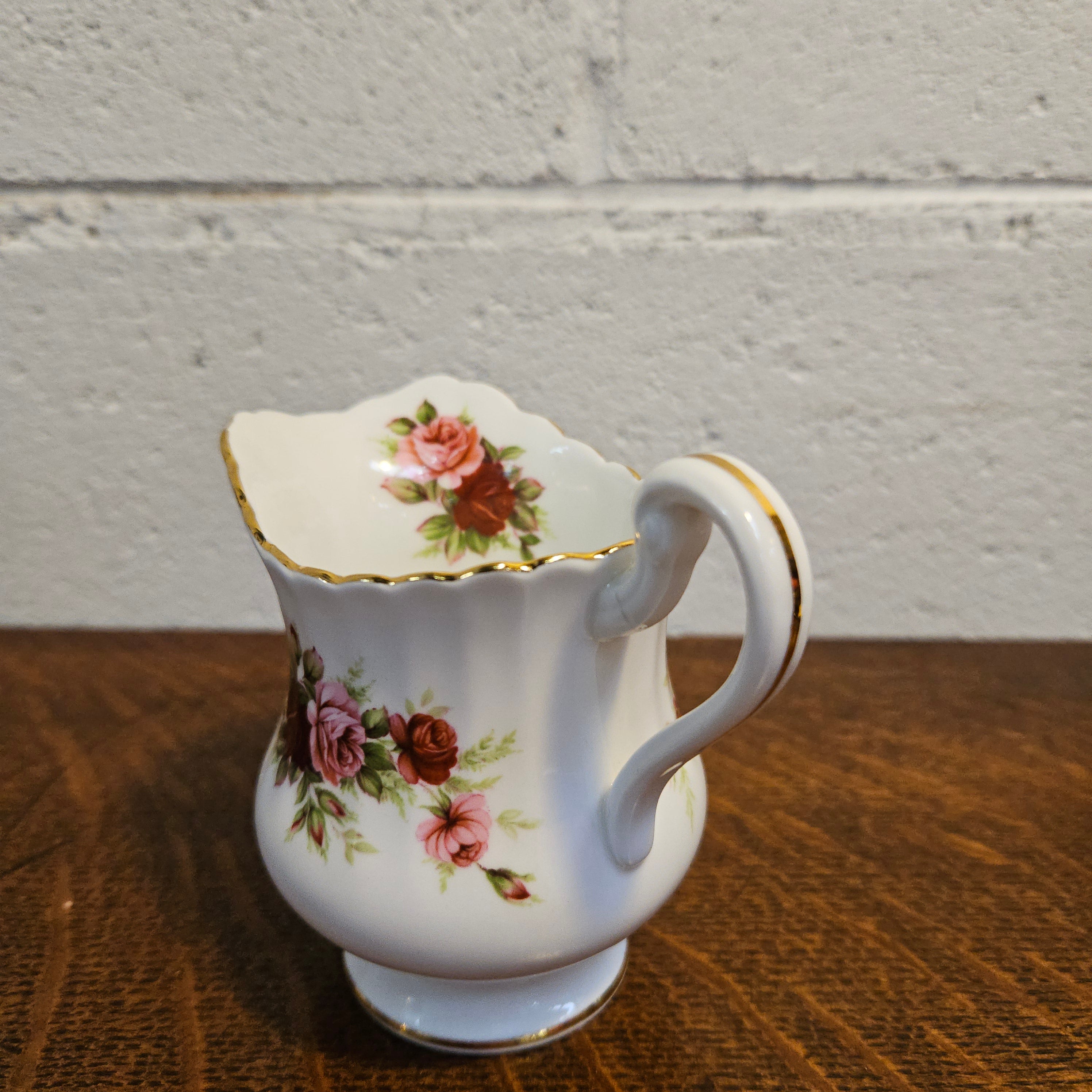 Royal Standard 'English Rose' Fine Bone China Jug | Antique & Vintage | Moonee Ponds Antiques | Australia Wide Delivery