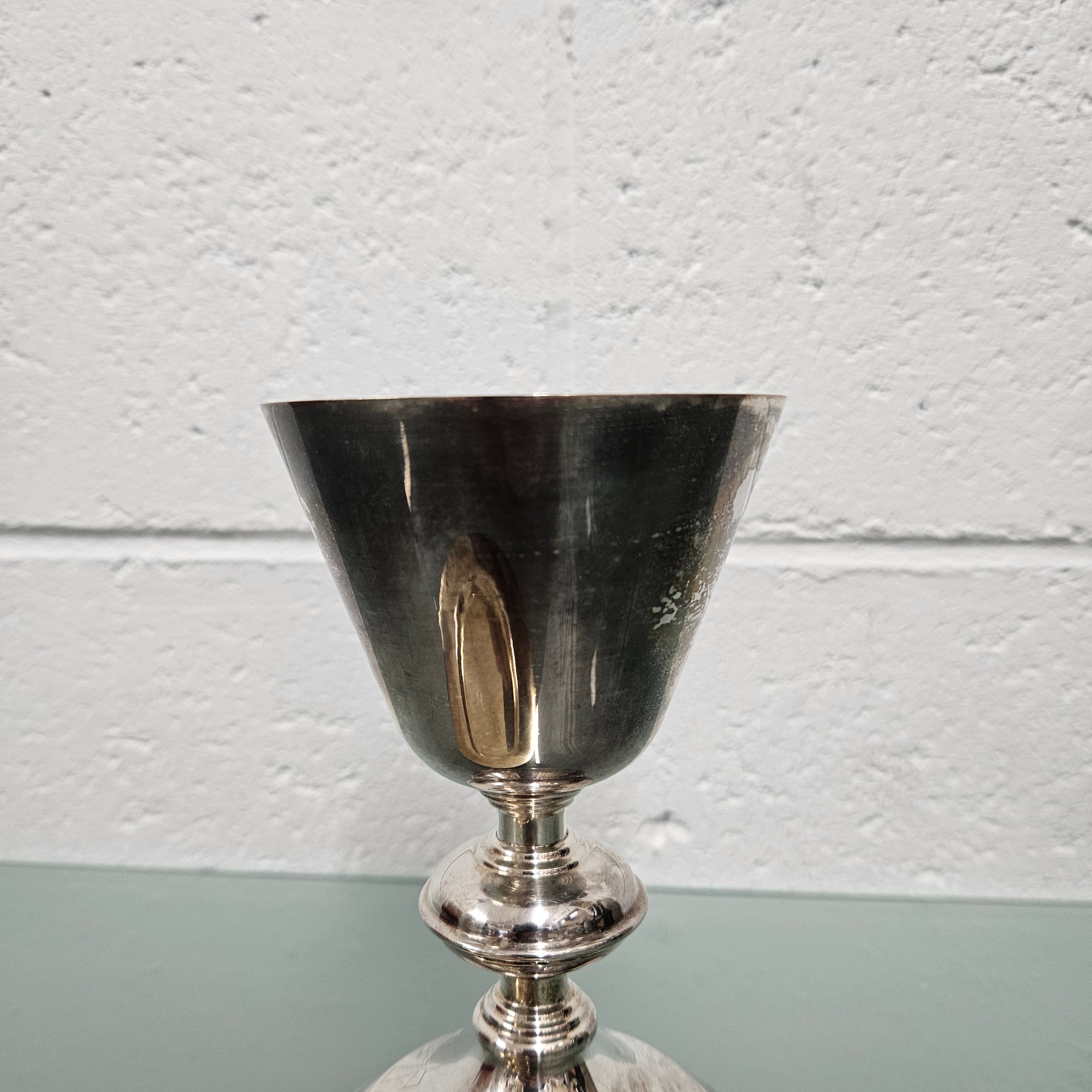 Antique Sterling Silver Chalice & Cover Tray | Antique & Vintage | Moonee Ponds Antiques | Australia Wide Delivery