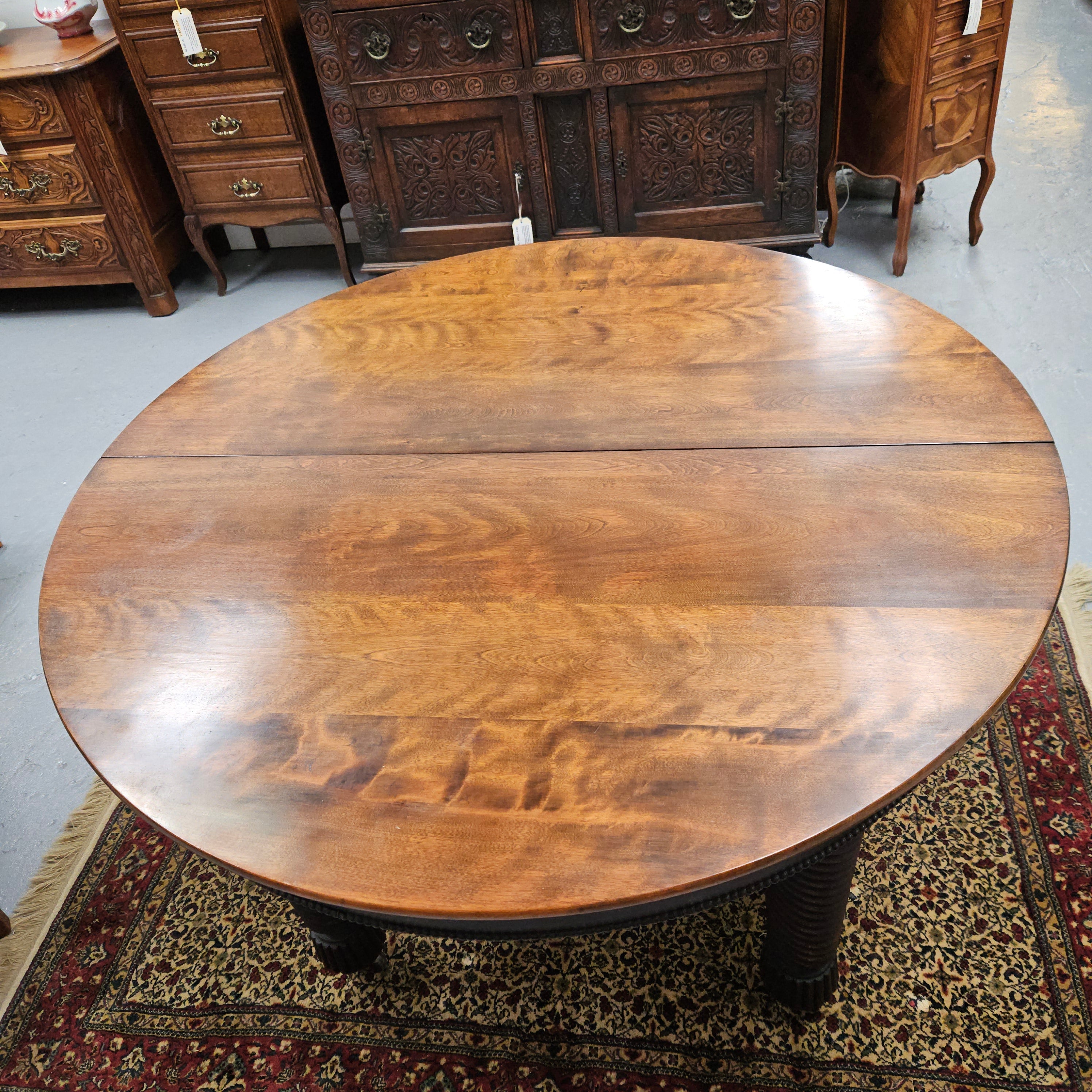 Queensland Coachwood Extension Table | Antique & Vintage | Moonee Ponds Antiques | Australia Wide Delivery