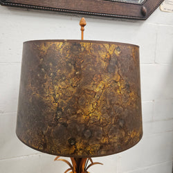 Vintage Designer Gilt Brass Table Lamp By Maison Charles for Boulanger | Antique & Vintage | Moonee Ponds Antiques | Australia Wide Delivery