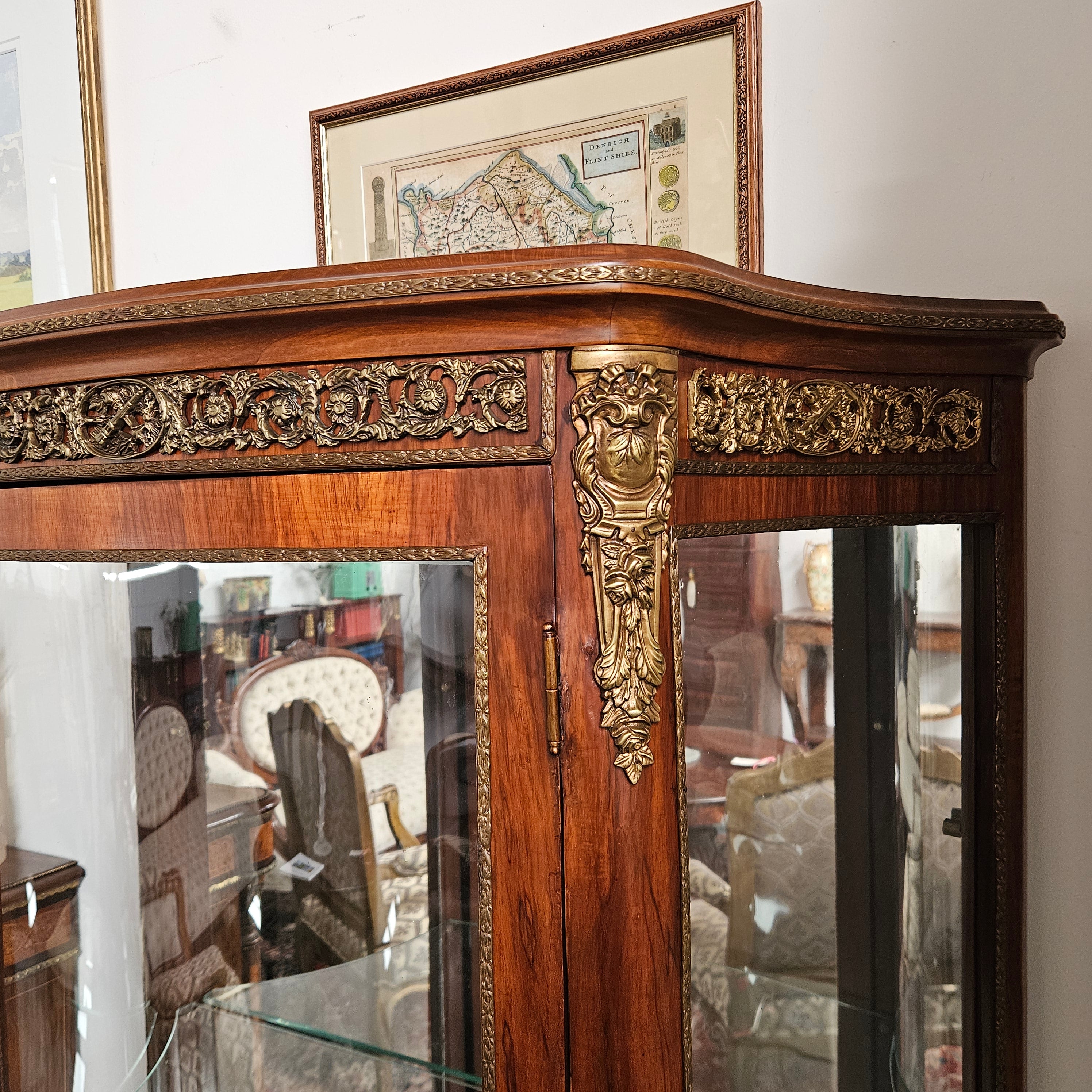 Vintage Louis XVth Style Vitrine | Antique & Vintage | Moonee Ponds Antiques | Australia Wide Delivery