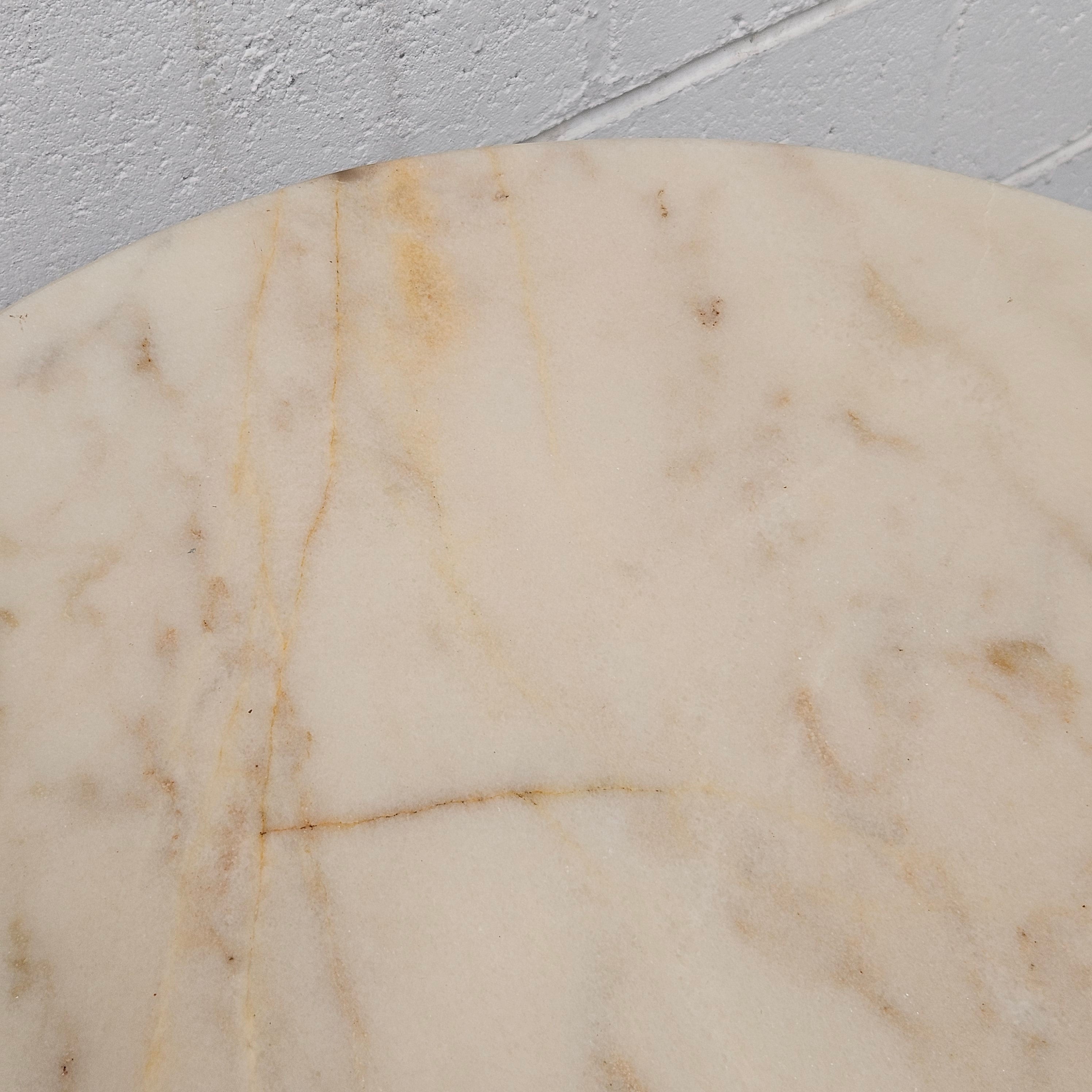 Vintage Mahogany Marble Top Round Table | Antique & Vintage | Moonee Ponds Antiques | Australia Wide