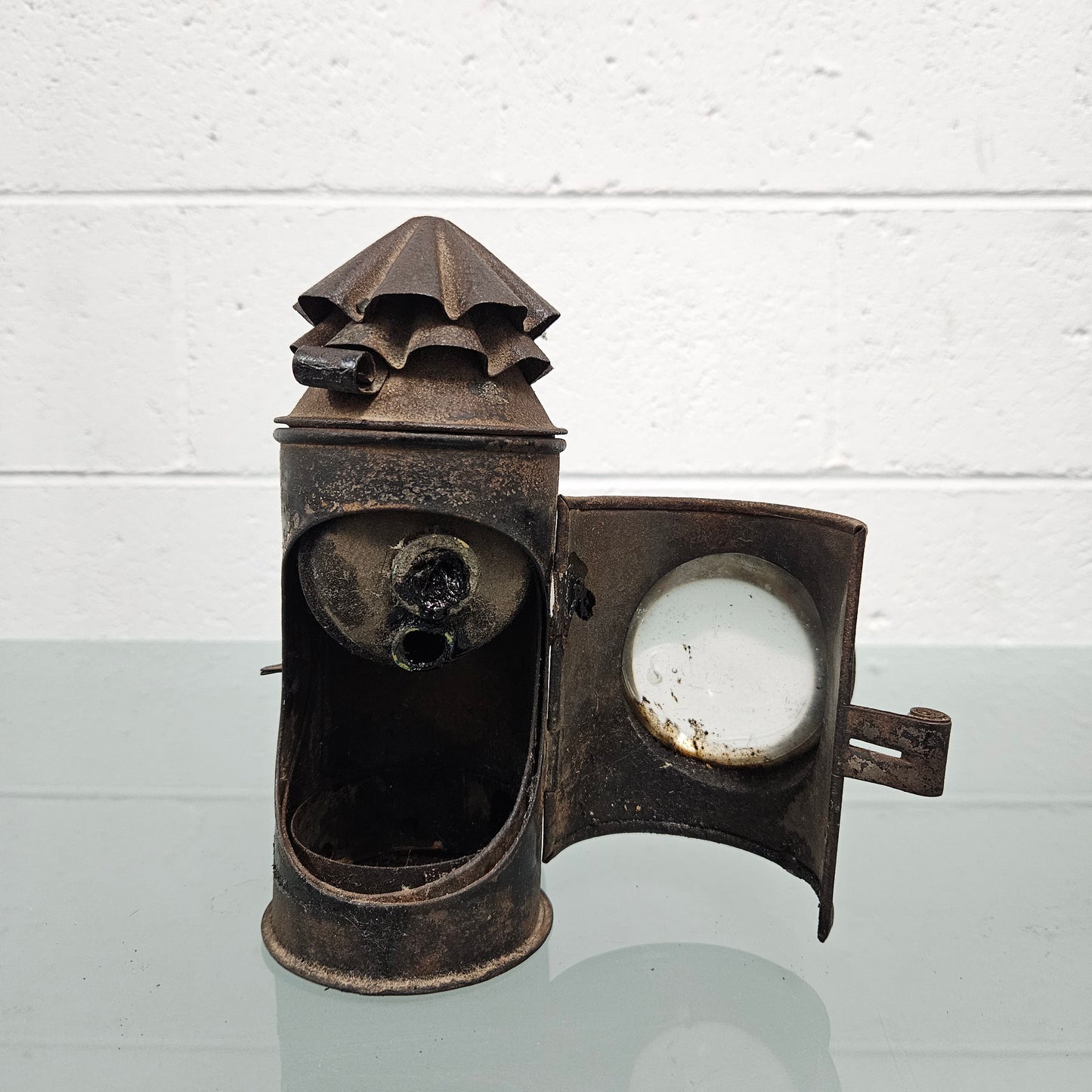 Original Victorian Railways Signal Lamp