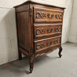 French Oak Louis XV Style Chest Of Drawers