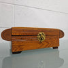 Vintage Miniature Camphorwood Carved Jewellery Box | Antique & Vintage | Moonee Ponds Antiques | Australia Wide Delivery