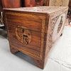 Oriental Carved Camphor Wood Chest | Antique & Vintage | Moonee Ponds Antiques | Australia Wide Delivery