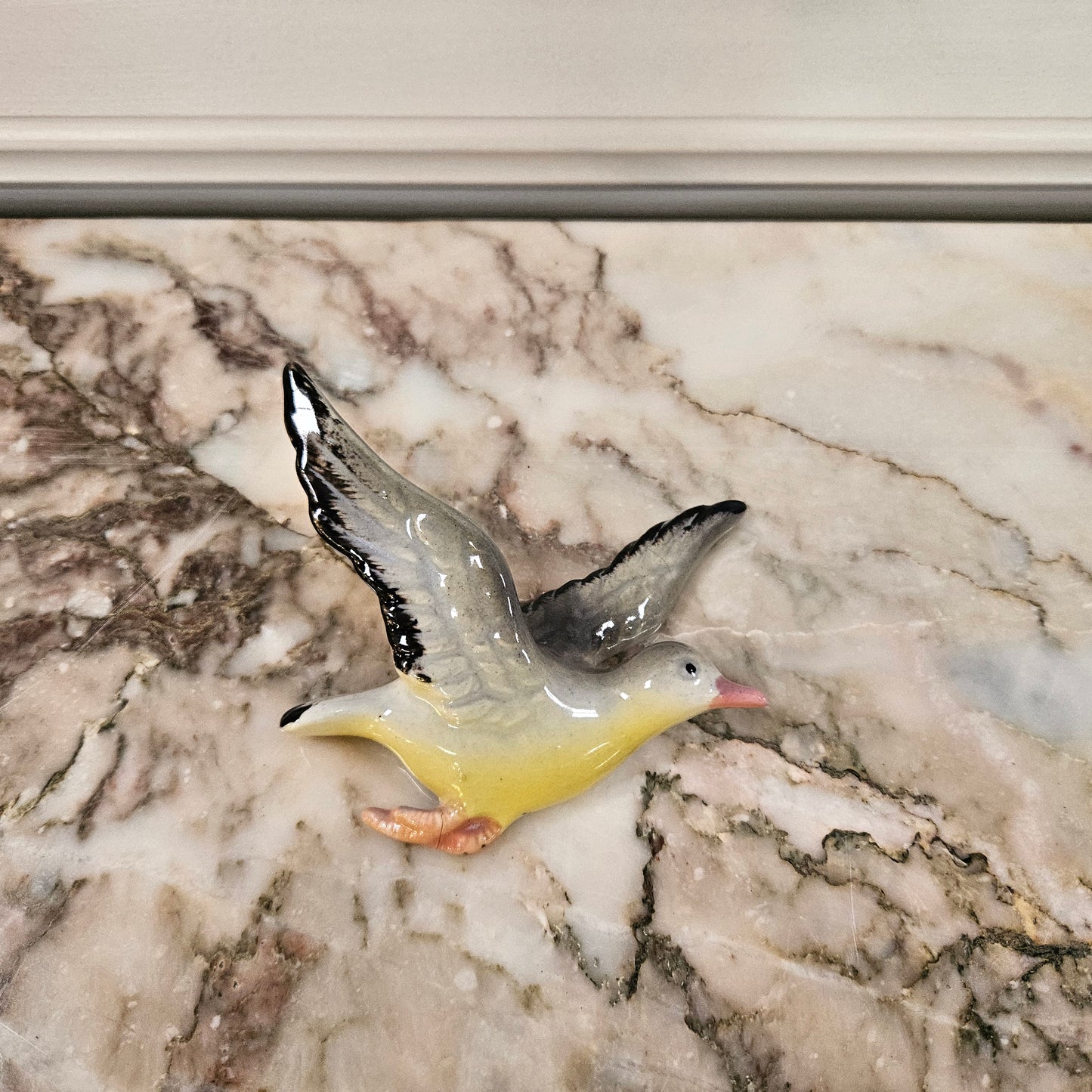 Vintage Ceramic Flying Bird