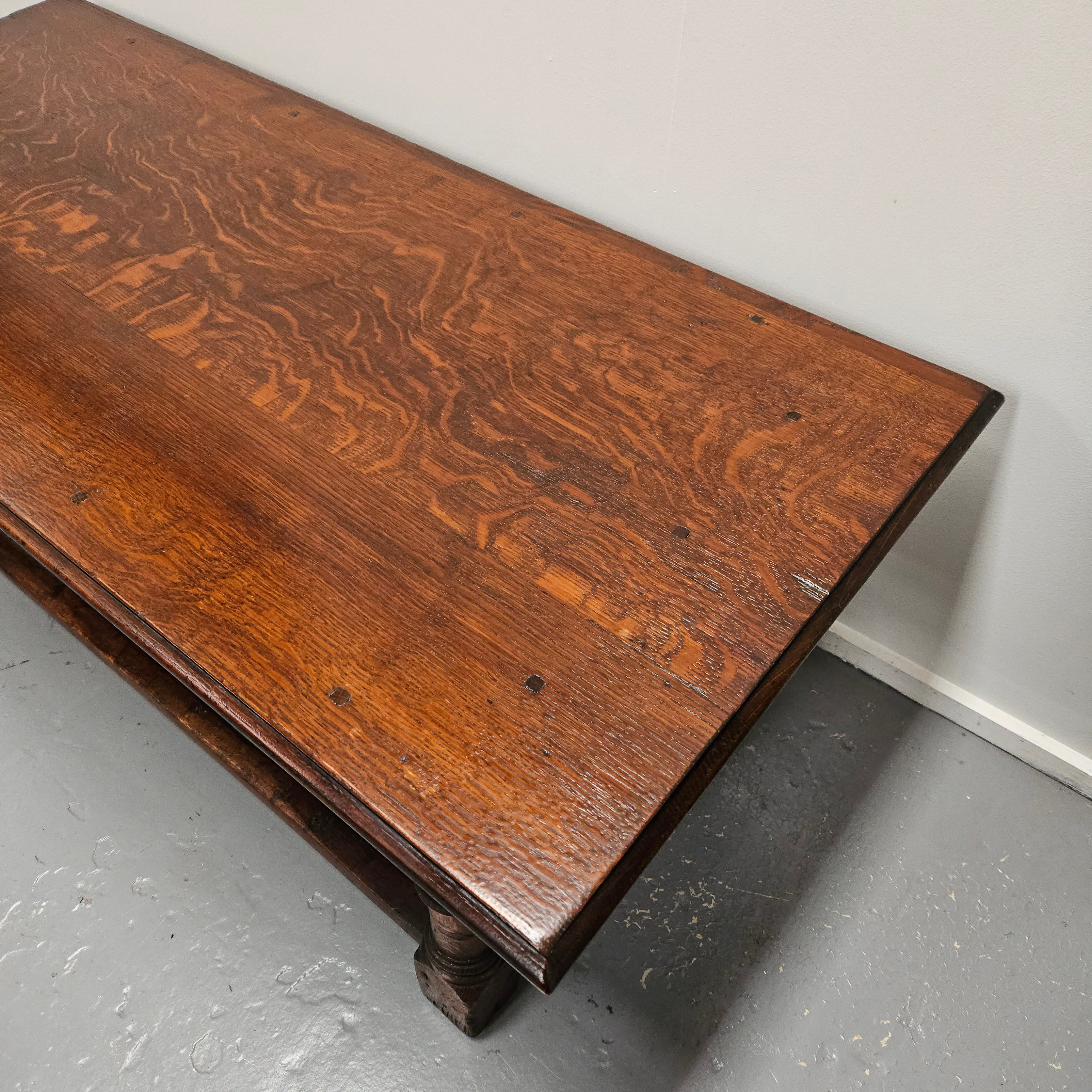 French Oak Refectory Coffee Table | Antique & Vintage | Moonee Ponds Antiques | Australia Wide Delivery